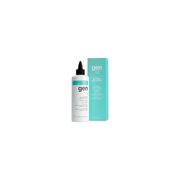 Genus Intense Restoring Fluid Oil for Frizzy and Damaged Hair 200ml 6.76fl oz
