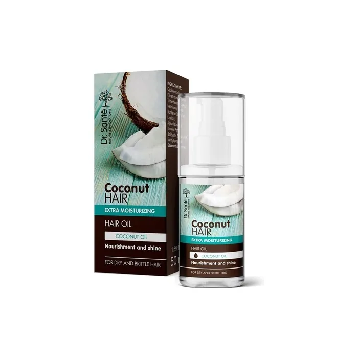 Dr. Sante Coconut Hair Oil Moisturizing Oil for Dry and Brittle Hair