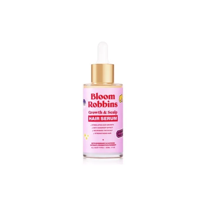 Bloom Robbins Growth & Scalp Hair Serum 50 Ml For All Hair Types