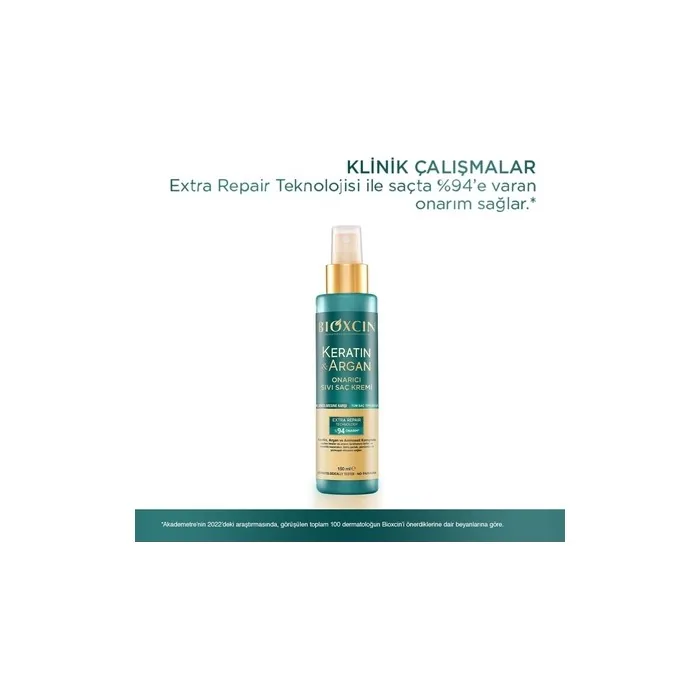 Bioxcin Keratin & Argan Repair Liquid Hair Care Cream 150ml
