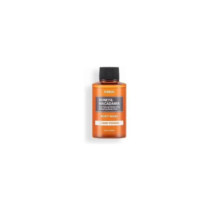 HONEY & MACADAMIA PURE BODY WASH 100ML - BABY POWDER