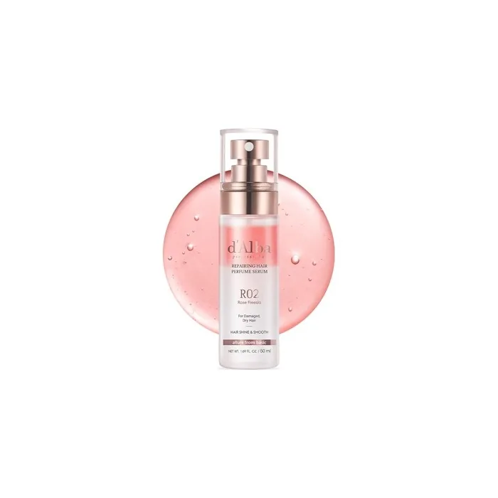D'Alba Piedmont Italian White Truffle Professional Repairing Hair Perfume Serum