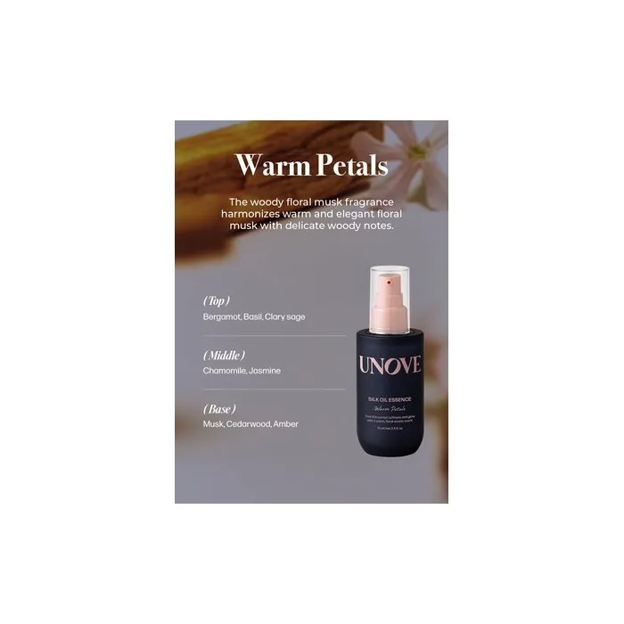 UNOVE Silk Oil Essence Warm Petal