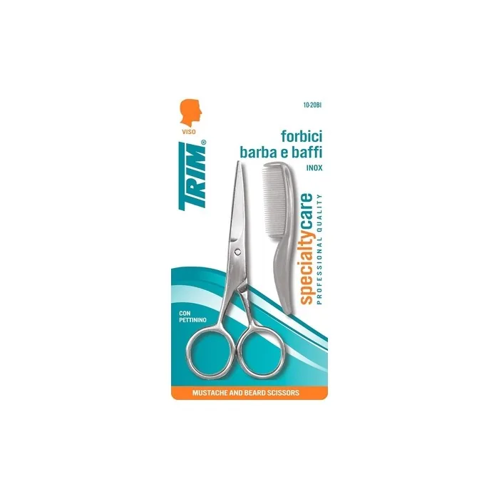 Trim Specialtycare Mustache/Beard Scissors and Comb