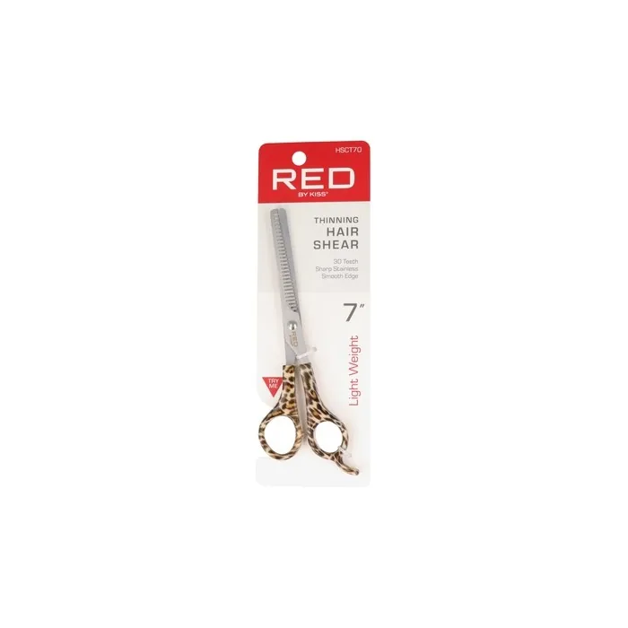 Red Kiss Thinning Hair Shear 7 Perfect For Professional Hair Styling