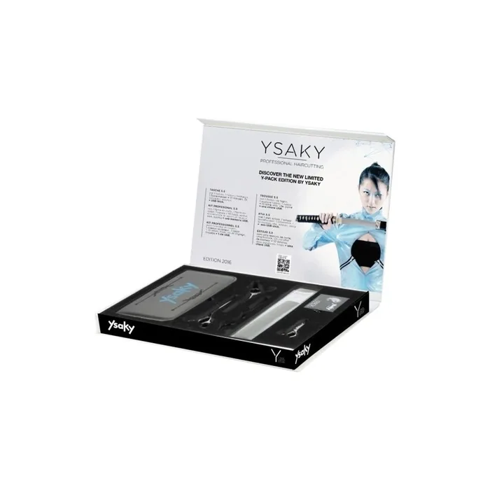 Ysaky Left-Handed Hair Cutting Kit 5.5" Scissors and Sculpting Tools