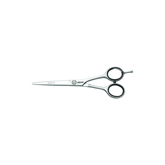 Jaguar White Line Silver Ice Classic Hairdressing Scissors 5.5 inch Length - Silver