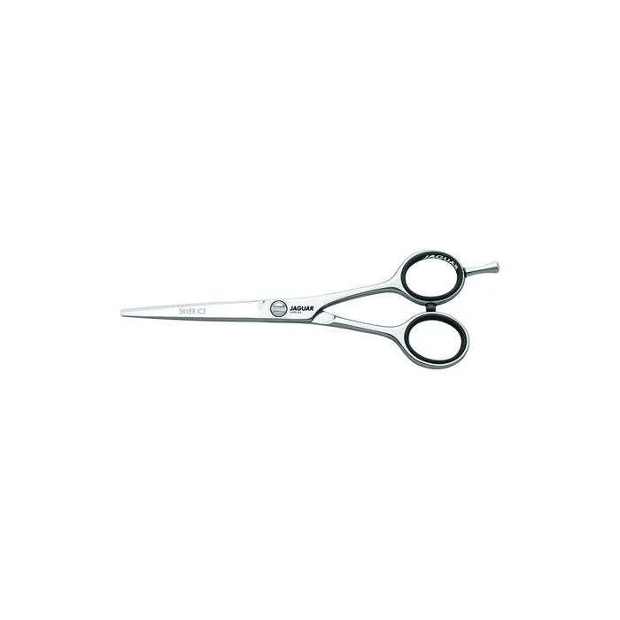 Jaguar White Line Silver Ice Classic Hairdressing Scissors 6.0-Inch Length - Silver