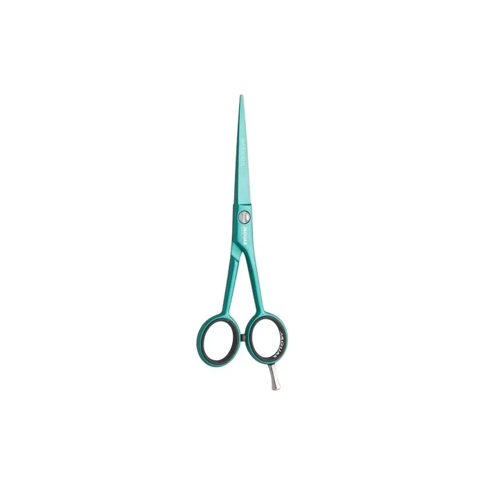 Jaguar White Line Pastel Plus Offset Hairdressing Scissors 5.5-Inch Length Mint