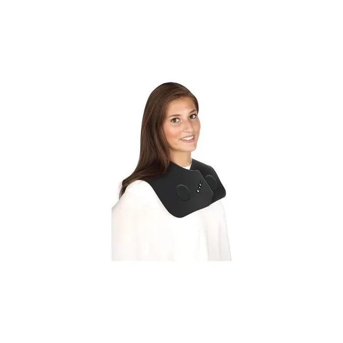 Sibel Ultra Light Professional Black Hairdressing Cutting Collar For Salon And Barber Use