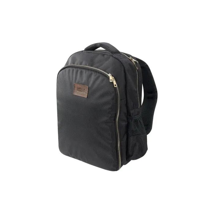 Sibel Gary Barburys Hairdressing Backpack - Water Resistant, Adjustable Straps, 2 Compartments, Black