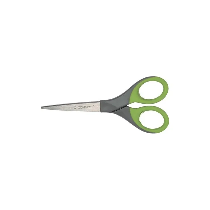 Q-Connect Premium Scissors 17cm with Stainless Steel Blades