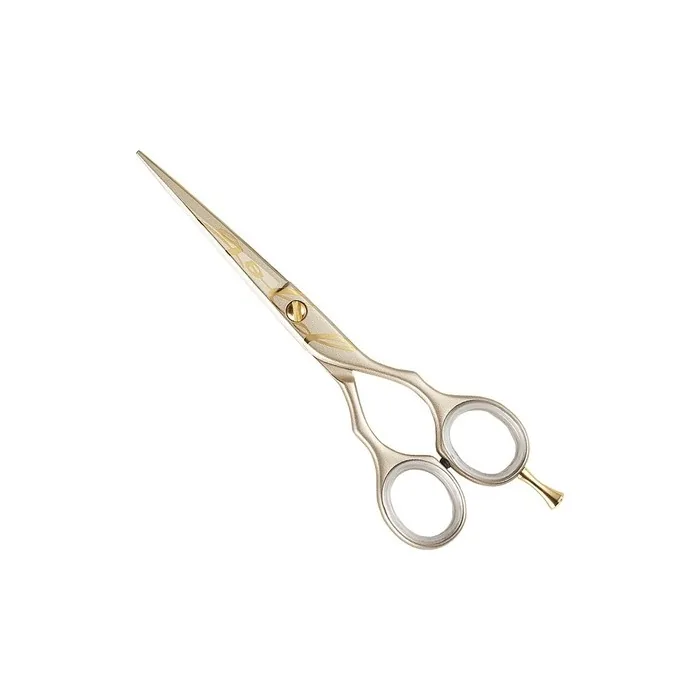 Professional Hairdressing Scissors Luxury Gold 2451 55 Inches Kiepe Made In Italy
