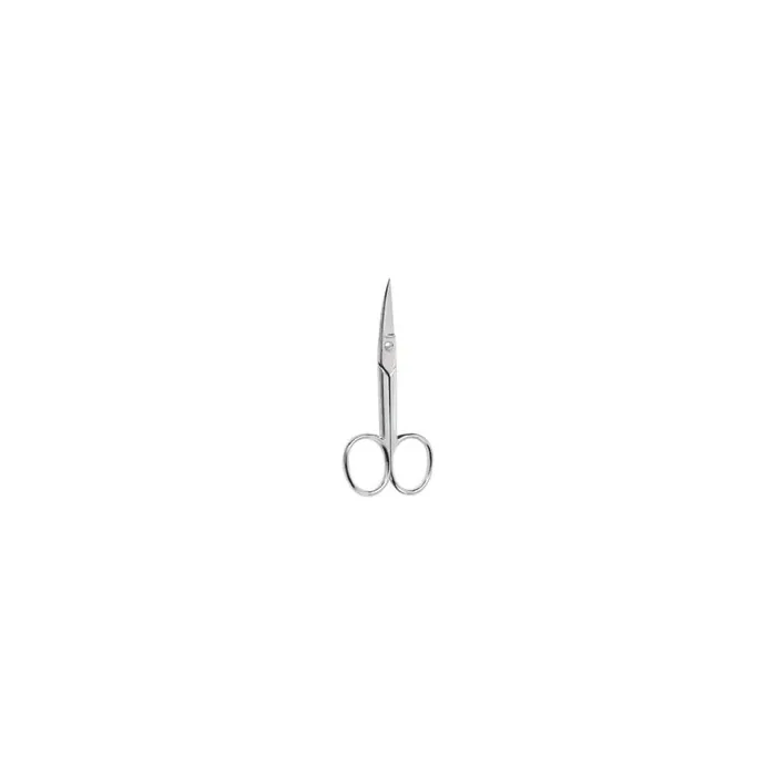 Beter Chrome Plated Curved Manicure Scissors 9cm