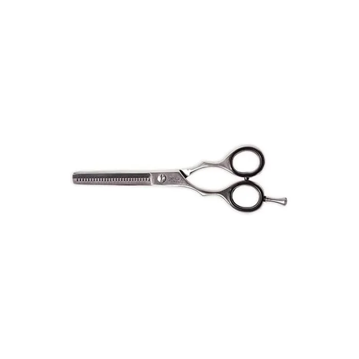 Bifull Lefthanded Basic 55 Inch Sculpting Scissors Black Standard
