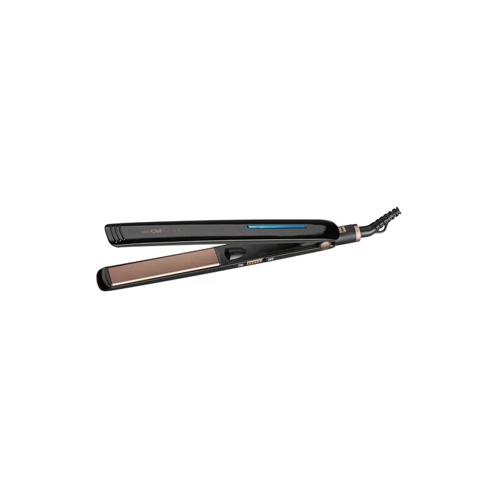 Clatronic HC3660 Hair Straightener Black and Copper with Ceramic Plates - 230°C
