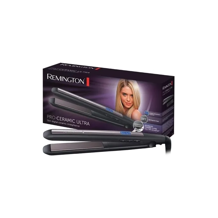 Remington Pro-Ceramic Ultra Hair Straightener with LCD Display 150-230°C - Single