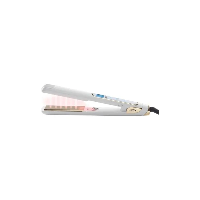 Sibel Ultron Mach Plus Hair Straightener White And Gold
