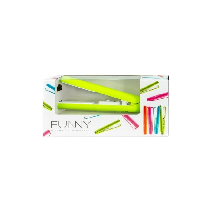 Xanitaliapro Funny Hair Straightener Made Of Ceramic Green 1 Piece