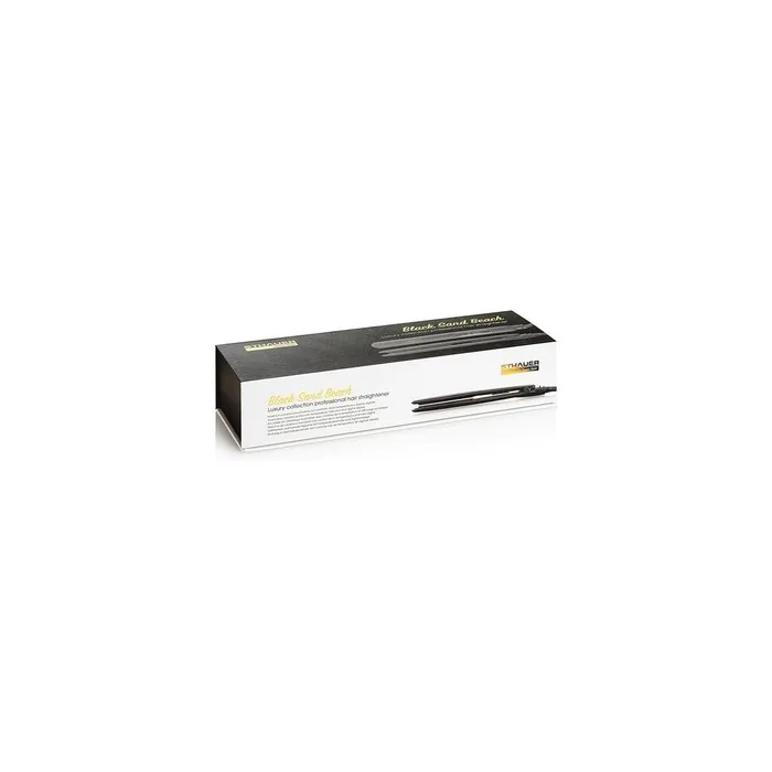 XanitaliaPro Sthauer Black Sand Beach Ceramic Straightener with Smoothing Effect