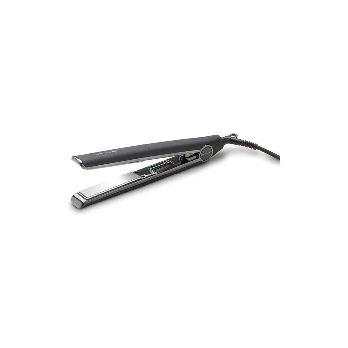 Corioliss C1 Digital Hair Straightener Professional Titanium Plates Flat Iron UK Plug Black Soft Touch