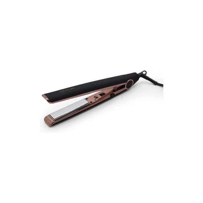 Corioliss C1 Professional Titanium Hair Straightener for Women with Soft Touch Black Copper Finish UK Plug