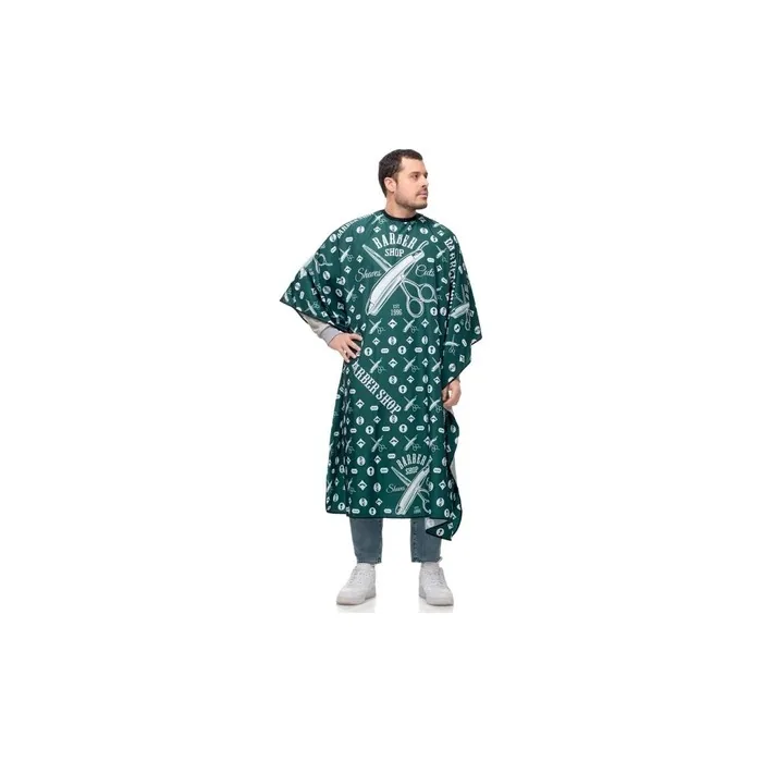 Xanitalia Pro Xan Pro Hair Cutting Cape Chester Green Extra Large