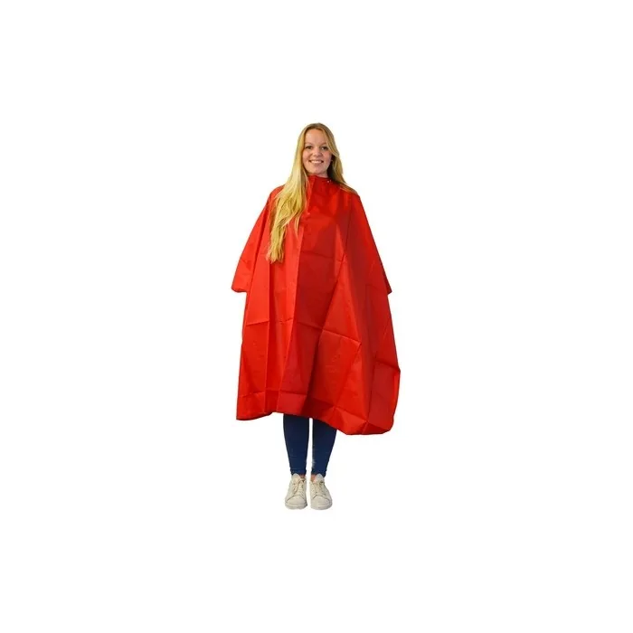 Nebur Maxi Hairdressing Cape Bright Red