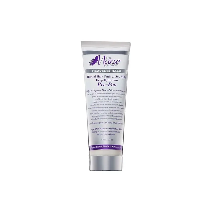The Mane Choice Heavenly Halo Herbal Hair Tonic & Soy Milk Deep Hydration Pre-Poo 8oz