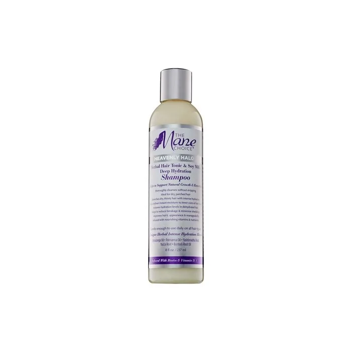 The Mane Choice Heavenly Halo Herbal Hair Tonic & Soy Milk Deep Hydration Shampoo 8oz