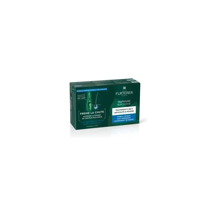 Rene Furterer Triphasic Reactional Antihair Loss And Growth Treatment 12 X 5ml