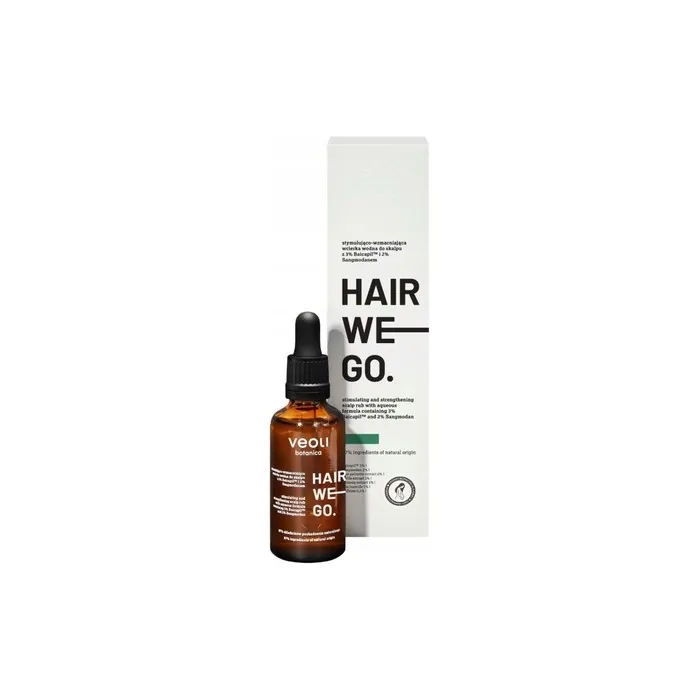 Veoli Botanica Hair We Go Scalp Stimulating And Strengthening Water With 3% Baicapil And 2% Sangmodan, 50 Ml