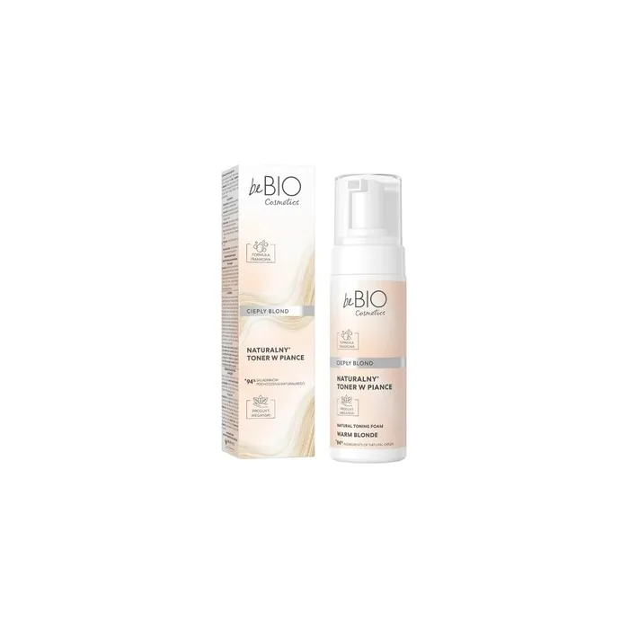 Be Bio Natural Foam Toner Warm Blonde 120ml