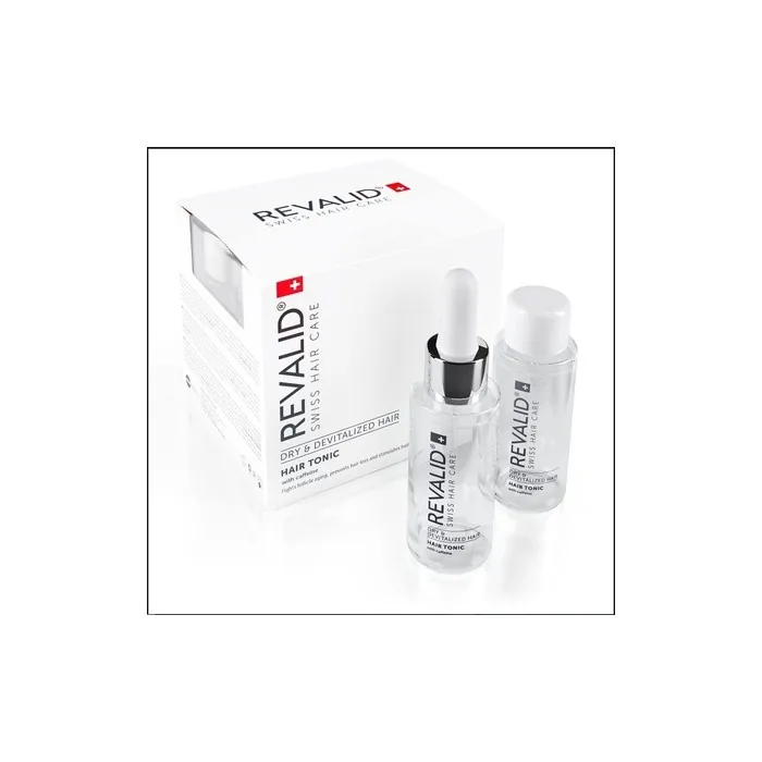 Revalid Tonic with Caffeine and Natural Hair Extracts 30ml - Pack of 4