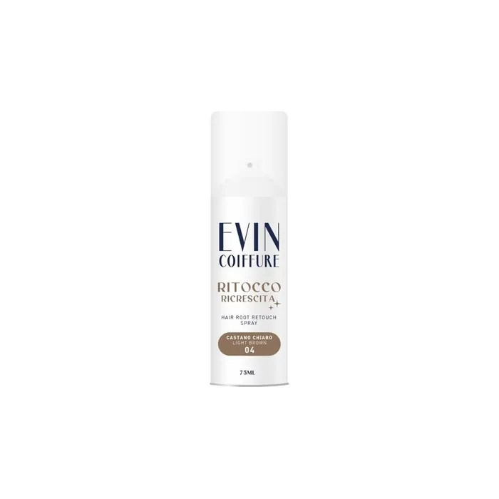 Evin Coiffure Hair Growth Spray 04 Light Brown 75ml Corrective Spray for Hair