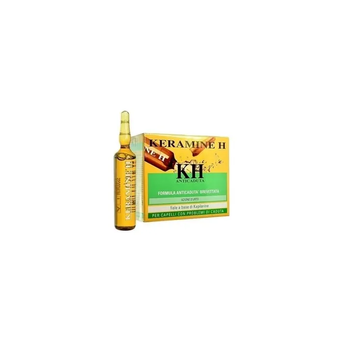 Socosocieta' Cosmetici Spa Keramine H Kh Formula Antihair Loss Patented Shock Action 12 Vials