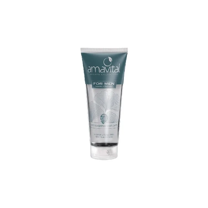 Oficine Cleman Amavital Private Collection Toning Shower Shampoo for Men 200ml