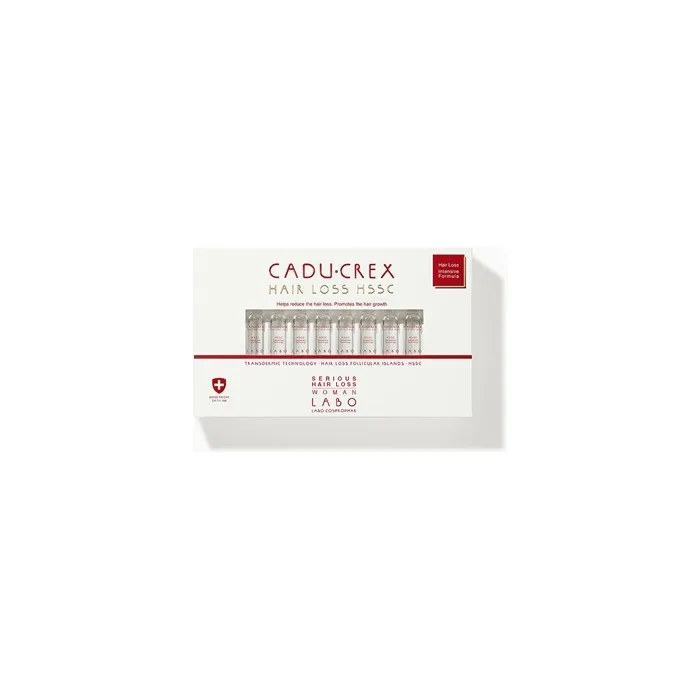 Caducrex Treatment For Advanced Hair Loss For Women Available In 20 X 35 Ml And 20 X 35 Ml