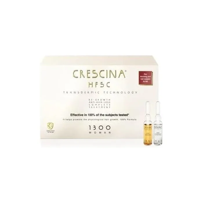 Crescina HFSC Transdermic Technology Ampoule Complex for Restoring Hair Growth and Against Hair Loss for Men 500