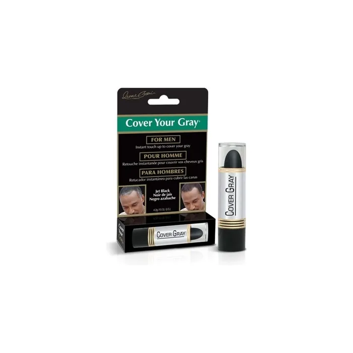 Cover Your Gray Men's Touchup Stick Jet Black 15 Ounce