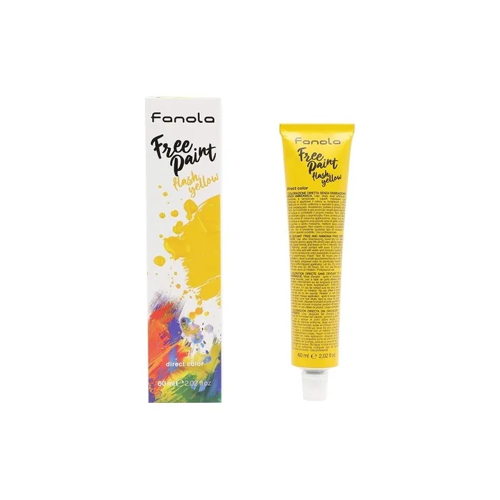 Fanola Free Paint Flash Yellow Har Colour 60ml