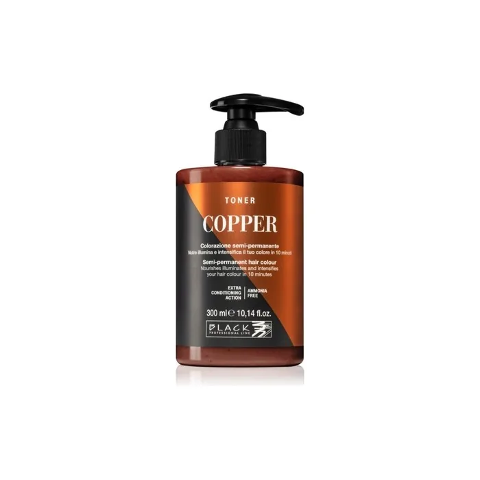 Black Professional Line Toner Copper 300 Ml