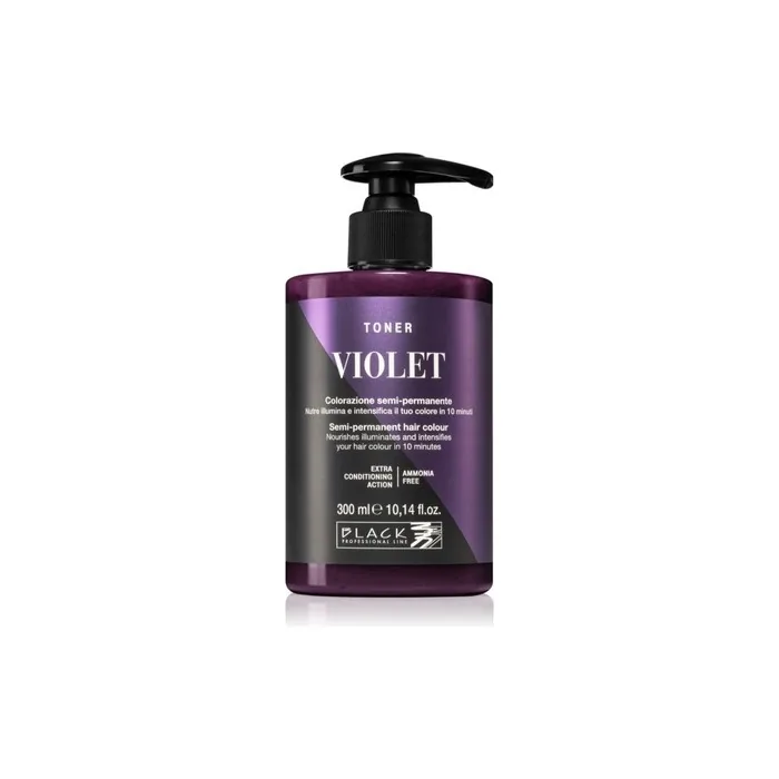 Black Professional Line Toner Violet 300 Ml