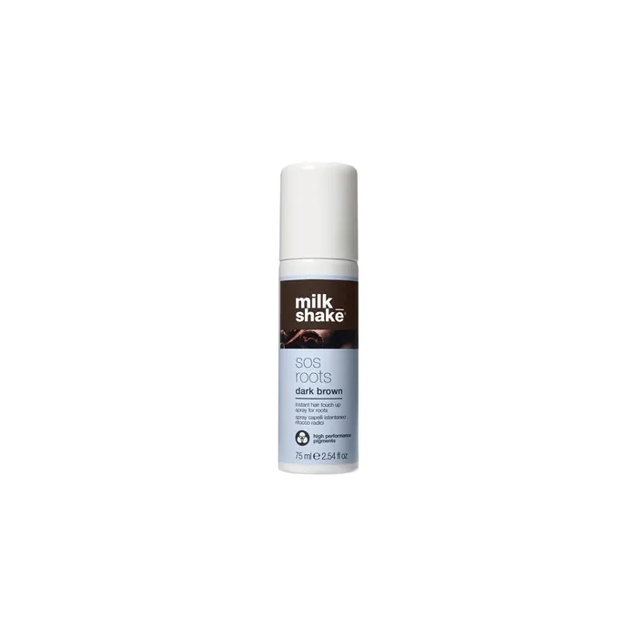 Milk Shake Sos Roots Black Spray Instant Hair Touch Up 75ml In Dark Brown