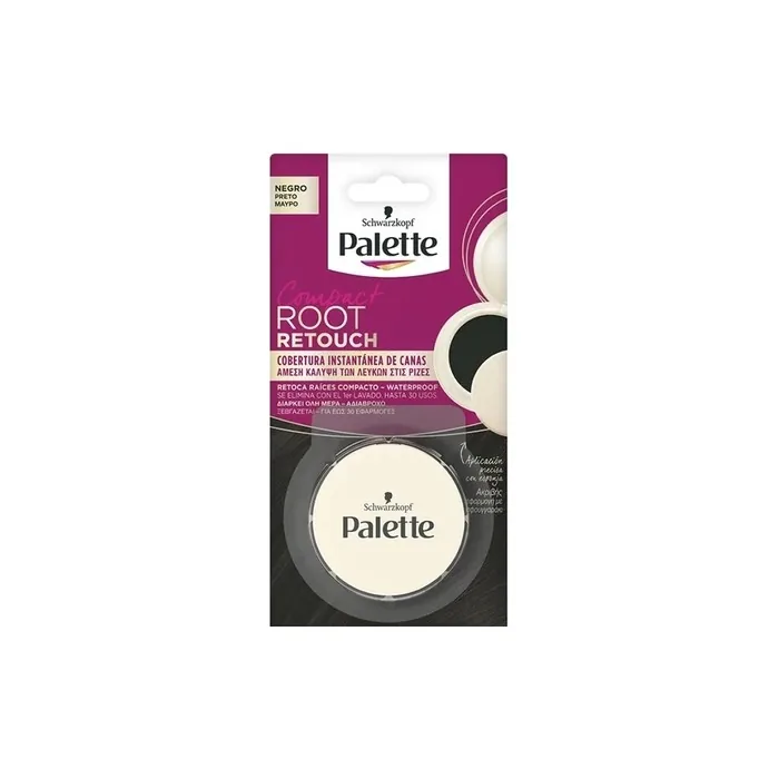Schwarzkopf Palette Compact Root Retouch In Black Perfect For Quick Touchups