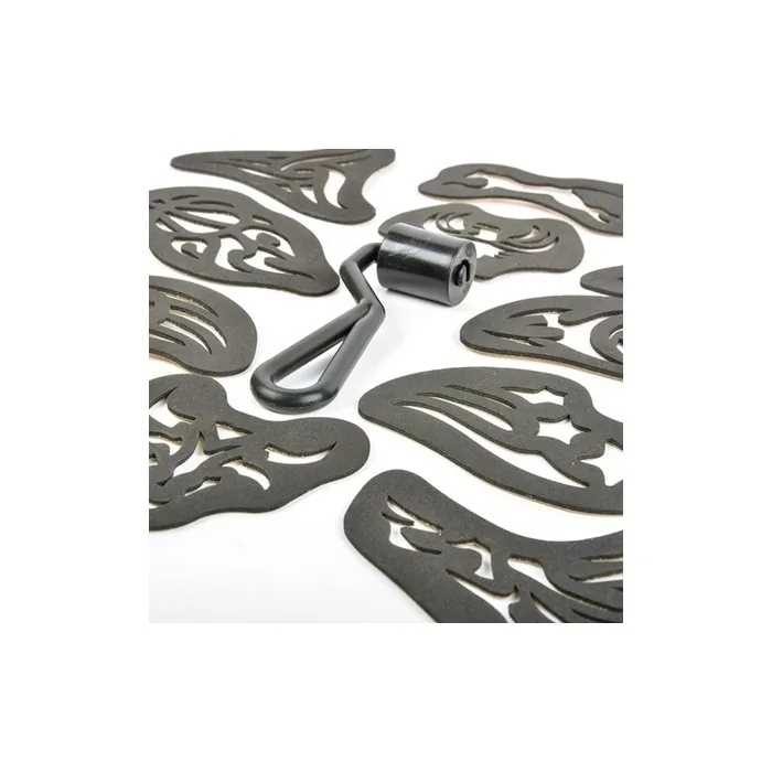 Bifull Hair Tattoo Kit 12 Models Black White Standard
