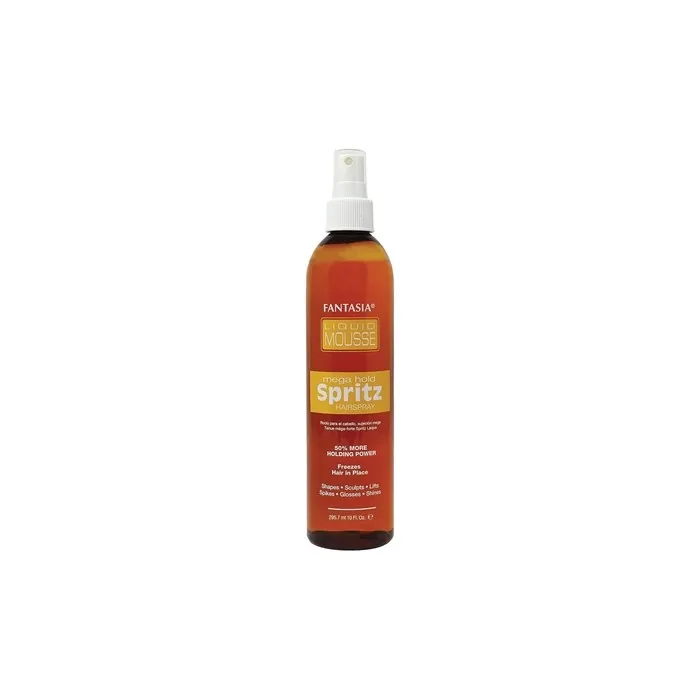 Fantasia Liquid Mousse Spritz Hair Spray Mega Hold 10.0 Fl Oz