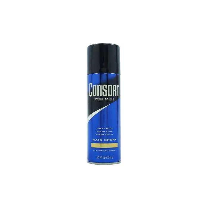 Consort Extra Hold Hair Spray Aerosol for Men 8.3oz Scented