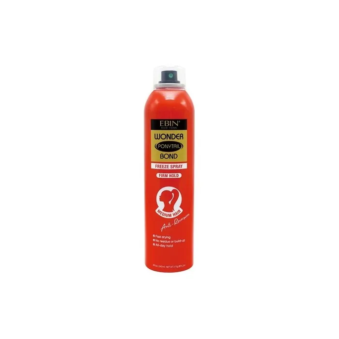 Wonder Lace Ponytail Bond Freeze Spray Firm Hold - Medium Hair