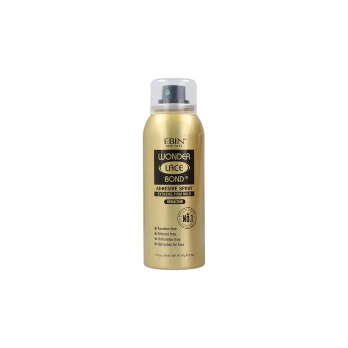 Ebin New York Wonder Lace Bond Adhesive Sensitive Spray 80 Ml